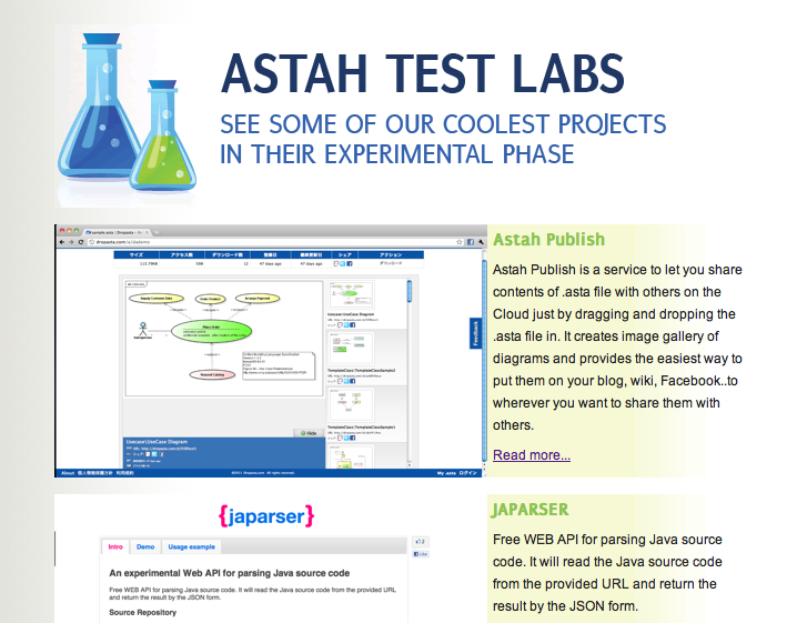 Welcome to our new Astah website! | Astah in 5min