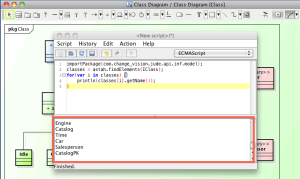 Astah Script Plug-in