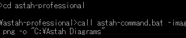 Exporting multiple diagrams of Astah to PNG