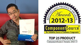 We got this "Top 25 Product" Award