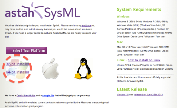 Astah_SysML_Download