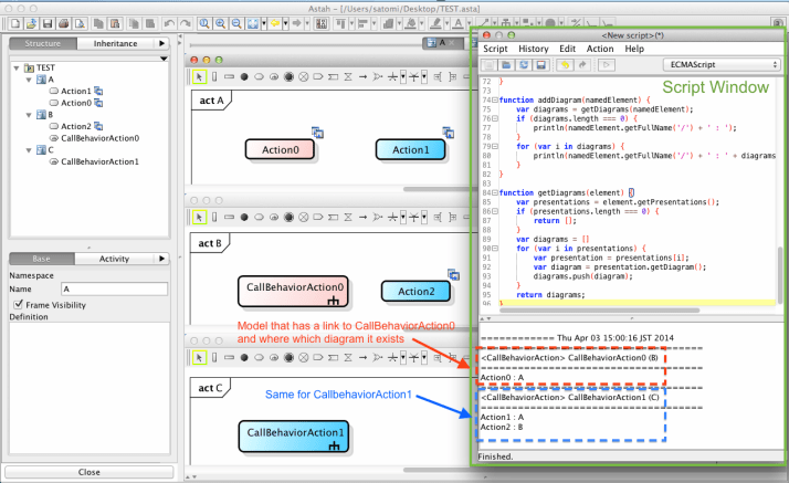 Astah Activity Diagram Sample UML