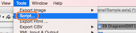 Astah_ERD_Script_plugin