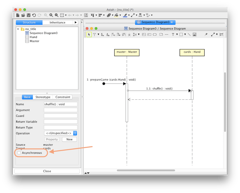 astah sequence diagram | Astah in 5min
