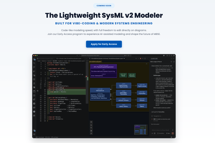 SysMLv2 Modeler